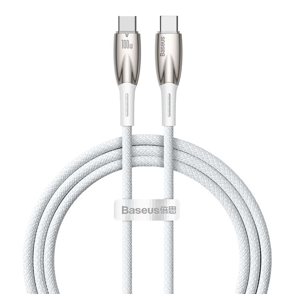 Baseus Glimmer Series | USB-C Type-C Power Delivery-kabel 100W 1m