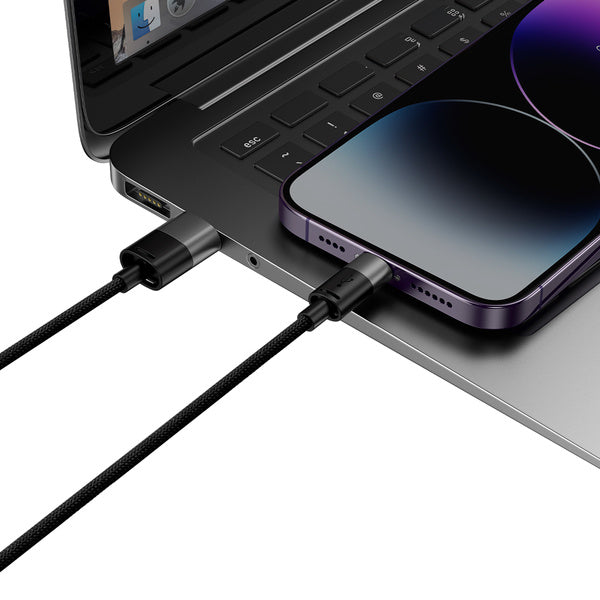 Baseus StarSpeed 1-for-3 | 3-i-1 USB-kabel - Micro Lightning USB-C 1.2m 3.5A