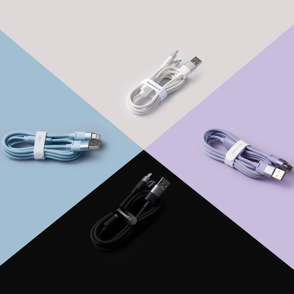 Baseus StarSpeed 1-for-3 | 3-i-1 USB-kabel - Micro Lightning USB-C 1.2m 3.5A