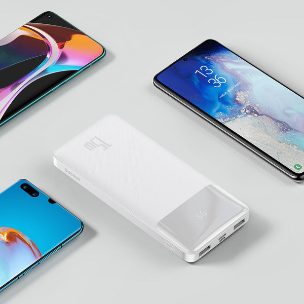 Baseus Bipow Digital Display | Power Bank 10000mAh 15W Power Delivery USB USB-C Overseas Edition