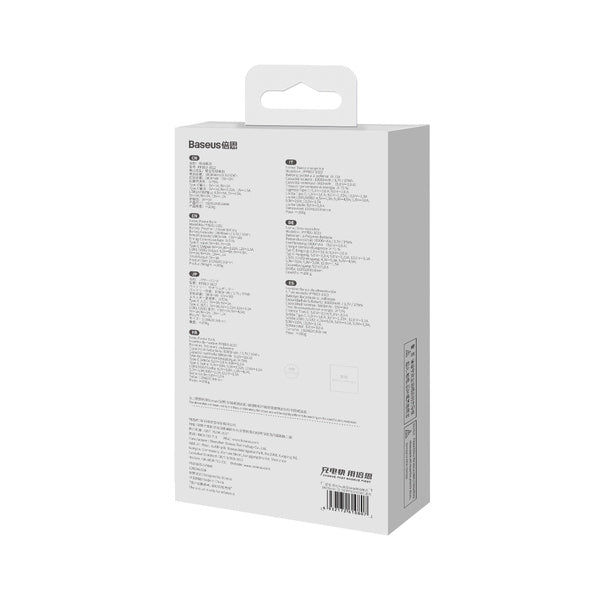 Baseus Bipow Pro | Power Bank 10000mAh 22.5W med USB-C PD QC Samsung AFC-kabel