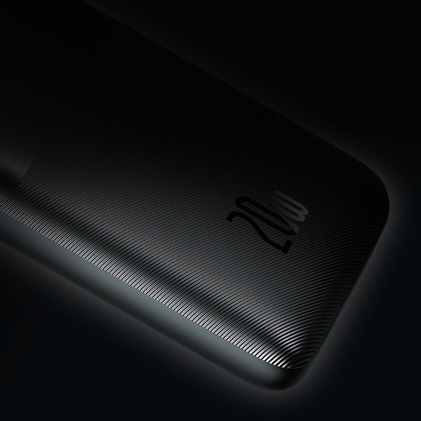 Baseus Bipow Pro | Power Bank 10000mAh 20W med USB-C PD QC Samsung AFC Overseas Edition