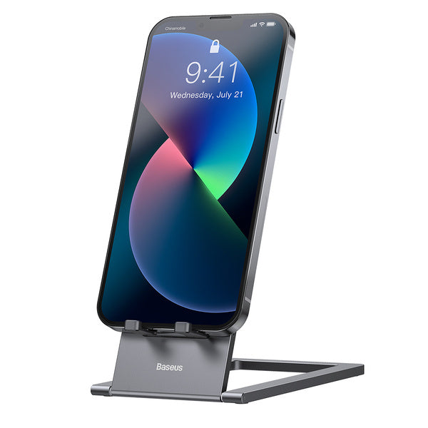 BASEUS FOLDABLE DESKTOP I Foldbar metallskrivebordholder / TABLET - GREY