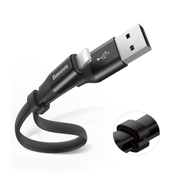 Baseus Nimble Portable 2-in-1 | 2-i-1 USB Lightning iPhone-kabel 2A 23cm