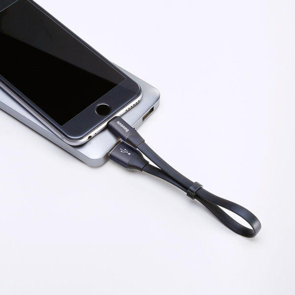 Baseus Nimble Portable 2-in-1 | 2-i-1 USB Lightning iPhone-kabel 2A 23cm