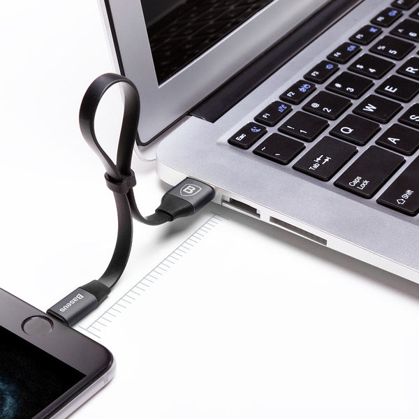 Baseus Nimble Portable 2-in-1 | 2-i-1 USB Lightning iPhone-kabel 2A 23cm