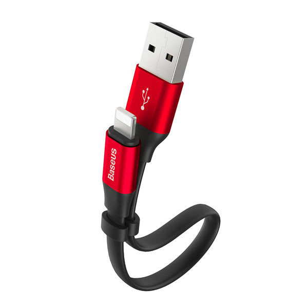 Baseus Nimble Portable | USB - Lightning - ladekabel 3A 23cm