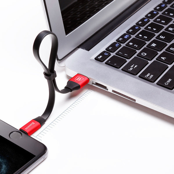 Baseus Nimble Portable | USB - Lightning - ladekabel 3A 23cm