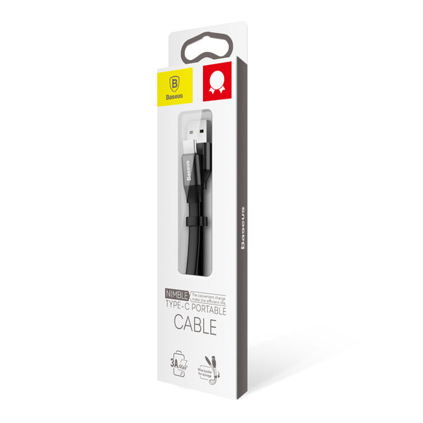 Baseus Nimble Portable 2-in-1 | 2-i-1 USB - Type-C-kabel for Huawei 40W 5A 23cm