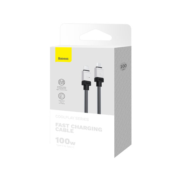 Baseus CoolPlay-serien | USB-C Type-C Power Delivery 100W-kabel 1m