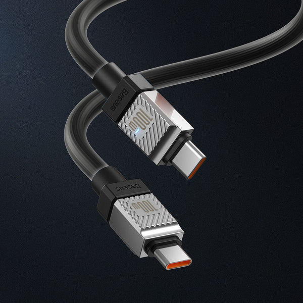 Baseus CoolPlay-serien | USB-C Type-C Power Delivery 100W-kabel 1m