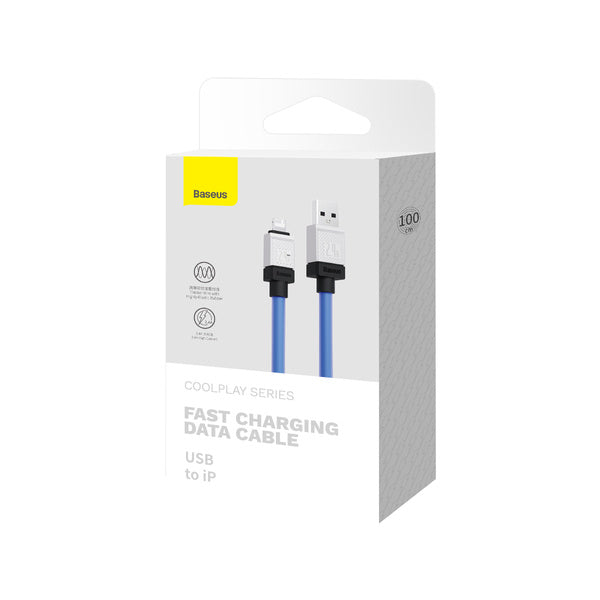 Baseus CoolPlay-serien | USB-Lightning-kabel til Apple iPhone iPad AirPods 1m 2.4A