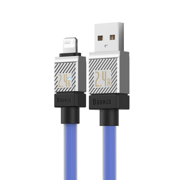 Baseus CoolPlay-serien | USB-Lightning-kabel til Apple iPhone iPad AirPods 1m 2.4A