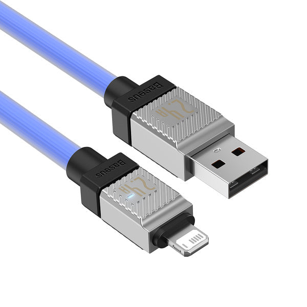 Baseus CoolPlay-serien | USB-Lightning-kabel til Apple iPhone iPad AirPods 1m 2.4A