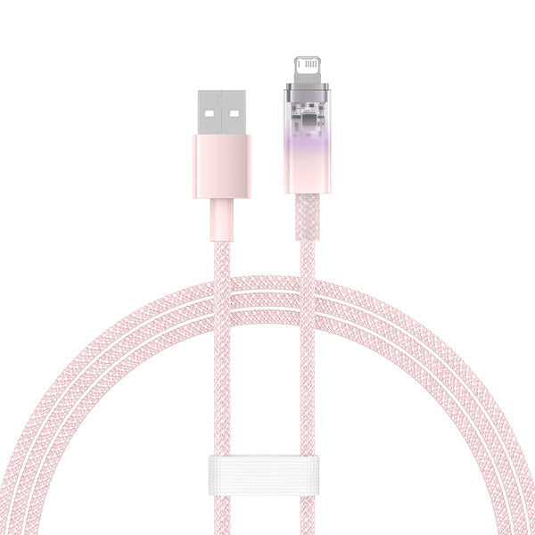 Baseus Explorer-serien | USB-Lightning-kabel til iPhone iPad 2.4A 1m