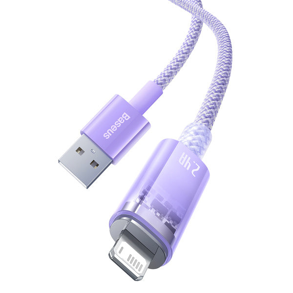 Baseus Explorer-serien | USB-Lightning-kabel til iPhone iPad 2.4A 2m