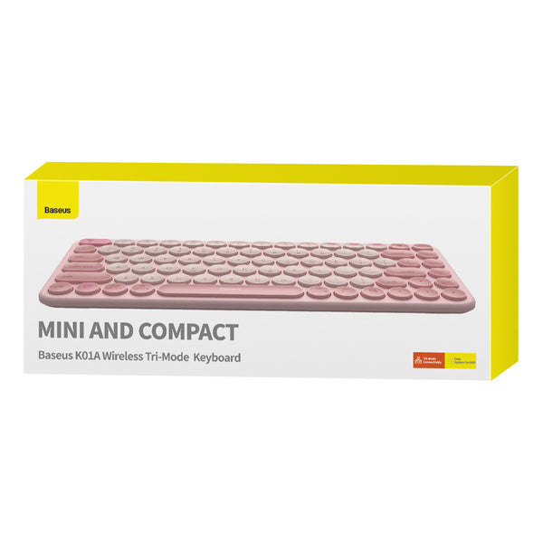 Baseus K01A Keyboard | Trådløs Bluetooth-tastatur for Apple OS, Windows, Linux, Harmony OS, Android