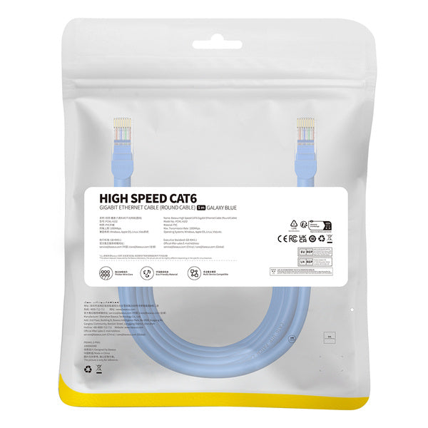 Baseus High Speed CAT6 | Ethernet LAN-nettverkskabel CAT6 RJ45 5m