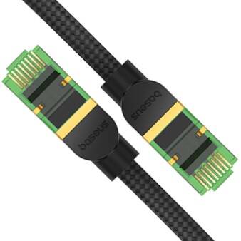 Baseus High Speed CAT8 | Ethernet LAN-nettverkskabel CAT8 RJ45 40Gb/s 2000MHz 0.5m