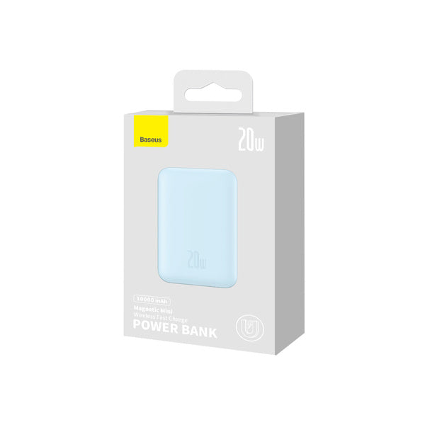 Baseus Magnetic Mini | Powerbank 10000mAh 20W med trådløs MagSafe-lading, internasjonal utgave