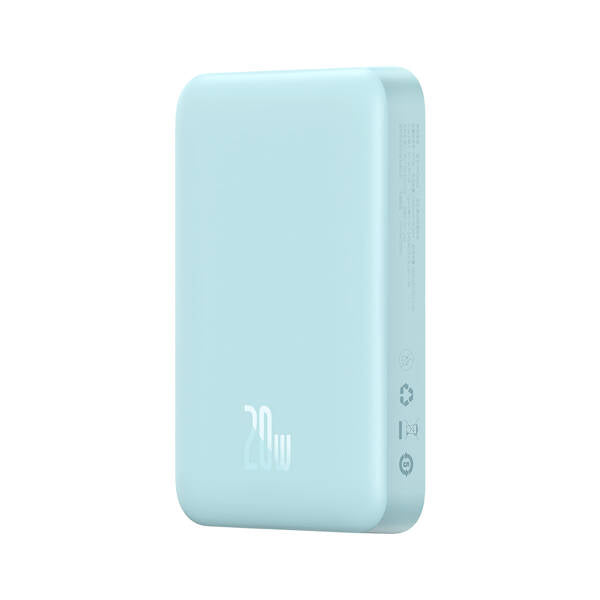 Baseus Magnetic Mini | Powerbank 10000mAh 20W med trådløs MagSafe-lading, internasjonal utgave