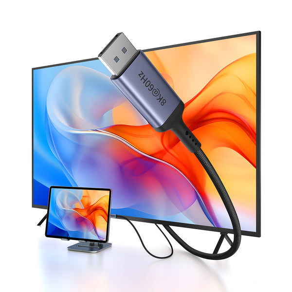 Baseus High Definition | USB-C til DisplayPort DP-kabel, 8K60Hz HDR, 1.5m