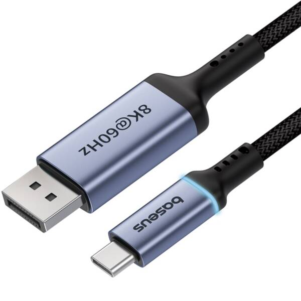 Baseus High Definition | USB-C til DisplayPort DP-kabel, 8K60Hz HDR, 1.5m