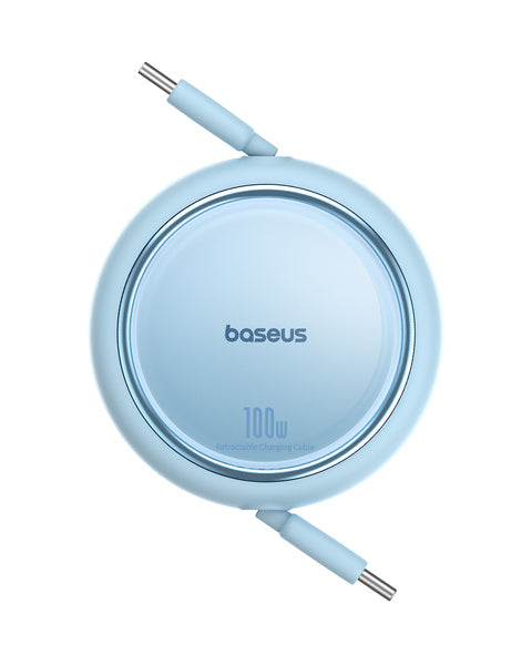 Baseus Free2Draw Mini | Kabel med justerbar lengde USB-C Type-C Power Delivery 100W, 1m