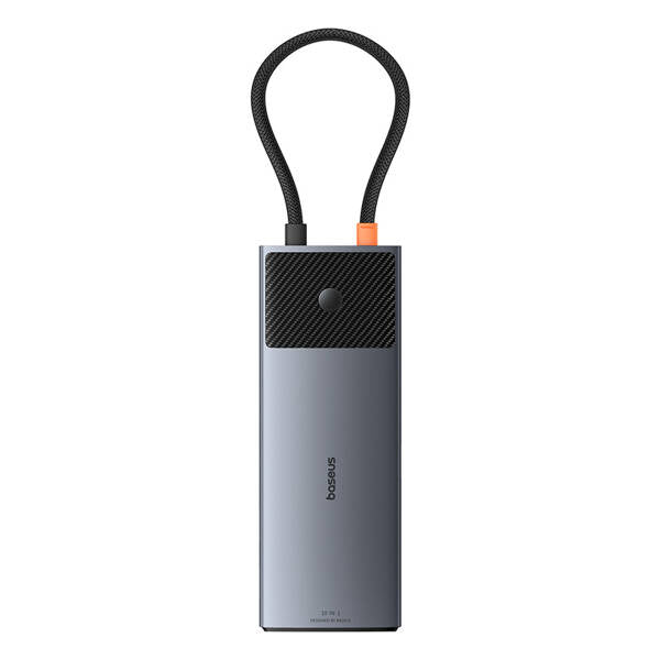Baseus Metal Gleam II 10w1 | Adapter HUB 10w1 USB-C til 2x HDMI, RJ45, Type-C Data, USB3.2, 2x USB2.0, SD/TF, Type-C 100W
