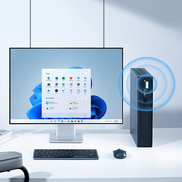 Baseus FastJoy WiFi | Trådløs USB WiFi-nettverksadapter til ekstern datamaskin eller bærbar PC 2.4 GHz 650 Mbps