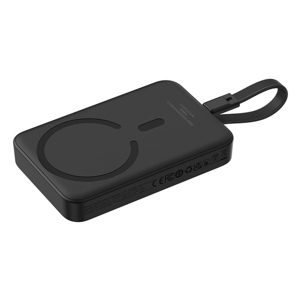 Baseus Magnetic Mini | Power Bank 10000mAh 30W USB-C med trådløs lading MagSafe med Type-C-kabel