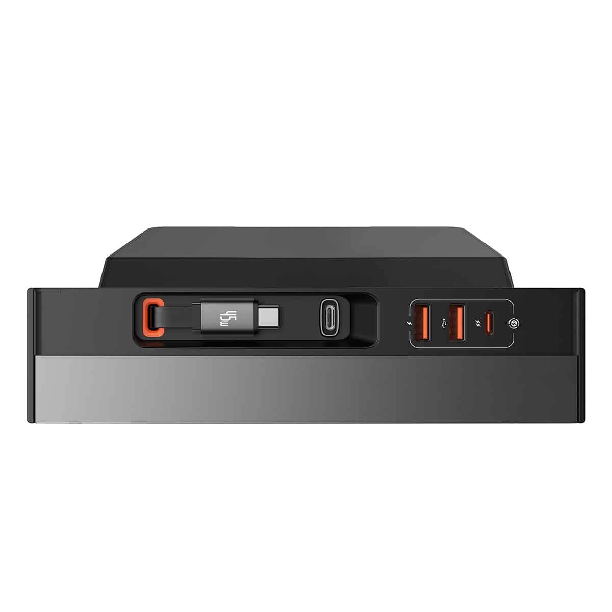 USB-Hubb 45W för Tesla Model 3 2019 - 2023 / Model Y │ med inbyggd USB-C-kabel Baseus T-Space