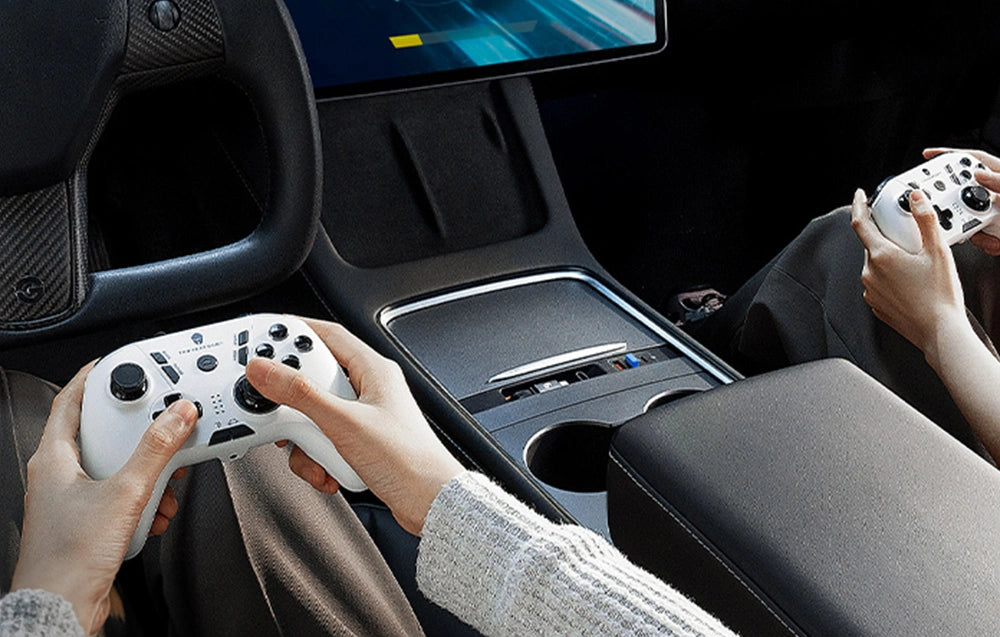 USB-Hubb 45W för Tesla Model 3 2019 - 2023 / Model Y │ med inbyggd USB-C-kabel Baseus T-Space