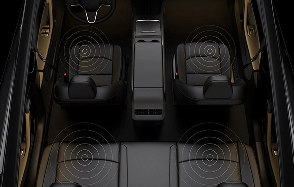 USB-Hubb 45W för Tesla Model 3 2019 - 2023 / Model Y │ med inbyggd USB-C-kabel Baseus T-Space
