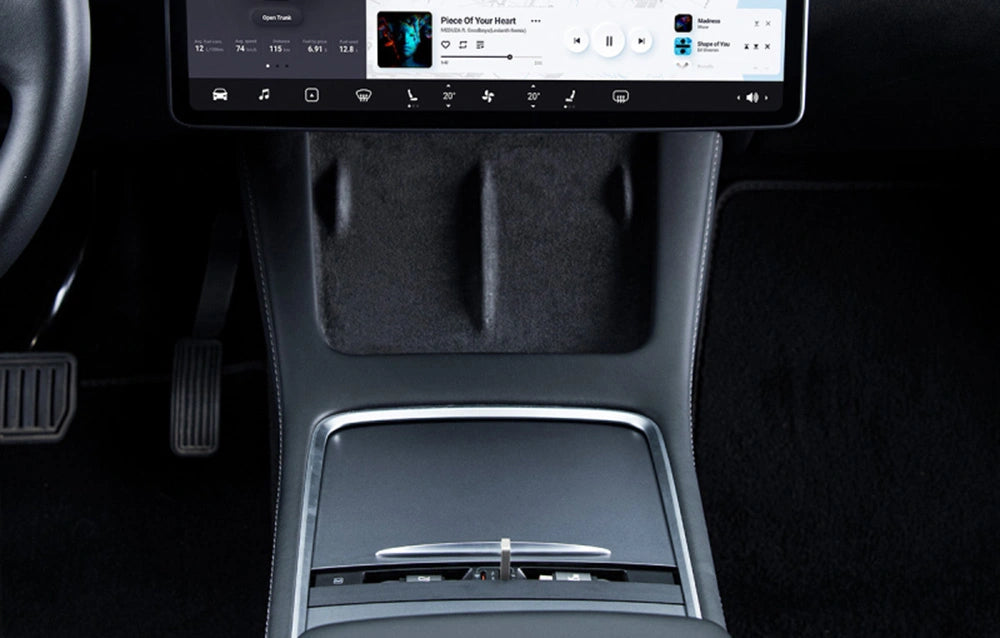 USB-Hubb 45W för Tesla Model 3 2019 - 2023 / Model Y │ med inbyggd USB-C-kabel Baseus T-Space
