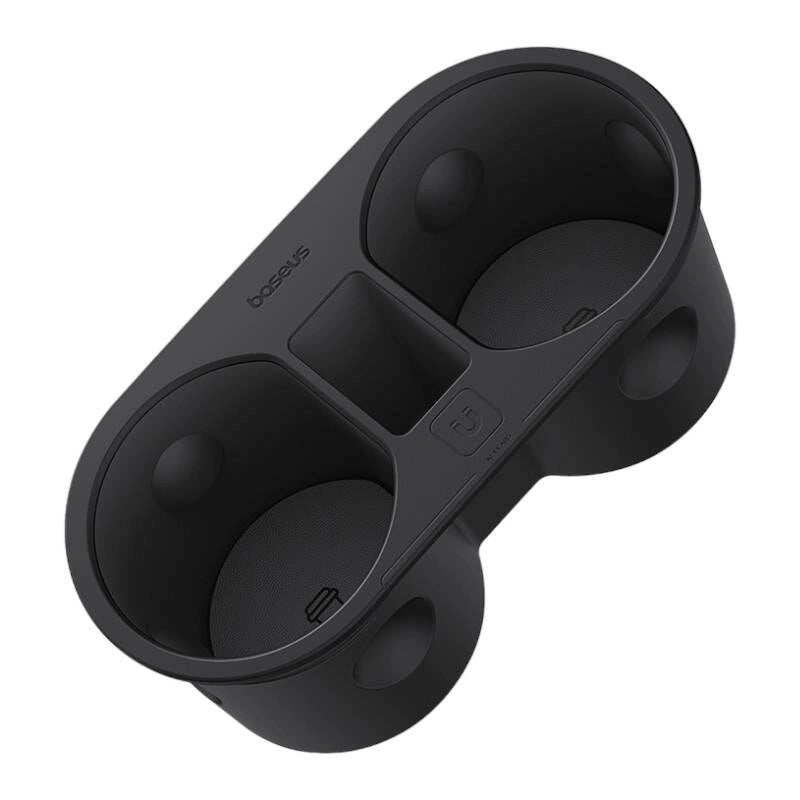 Kopphållarinsats Tesla Model 3 2020 - 2023 / Tesla Model Y 2020 -> │ Grå Baseus T-Space Series Cup Holder för Tesla Twilight Grey