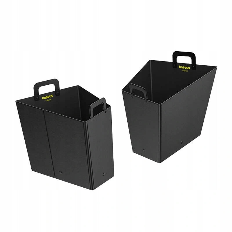 Bagageutrymmesorganisatör Tesla Model Y │ T-Space Series Trunk Organizer Black - set om 2 st.