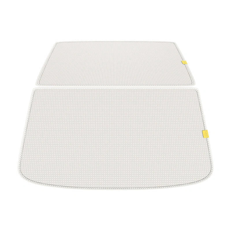 Solskydd för takfönster Tesla Model 3 2017 - 2023 │ Soltaksskydd Baseus T-Space Series Car Skylight Sunshade Double Layer Version Moon White