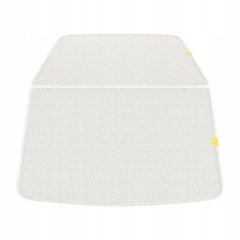 Solskydd för takfönster Tesla Model Y │ Soltaksskydd Baseus T-Space Series Car Skylight Sunshade Double Layer Version Moon White