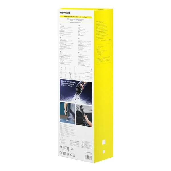 Baseus A5 Air Series | Trådlös handhållen bildammsugare 12000Pa, 90W, 20000mAh