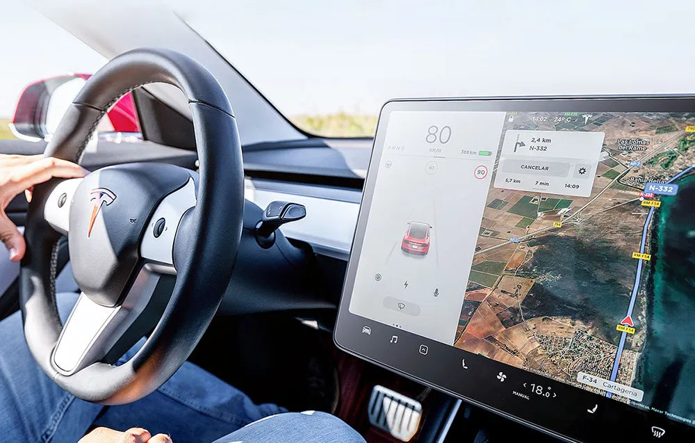 Skärmskydd härdat glas Tesla Model 3 / Model Y │ 15'' Baseus Crystal 0,3mm Anti-fingerprint Tempered Glass Film